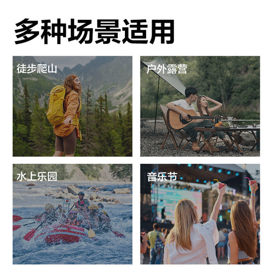 得力便携雨衣成人加厚户外登山徒步雨披长款全身防暴雨一次性雨衣