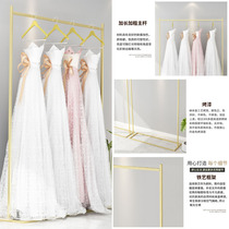 Nordic Wedding Dress Shop Shelves Landing Style Movie special hanging clothes hanger gown frame removable simple exhibition stand
