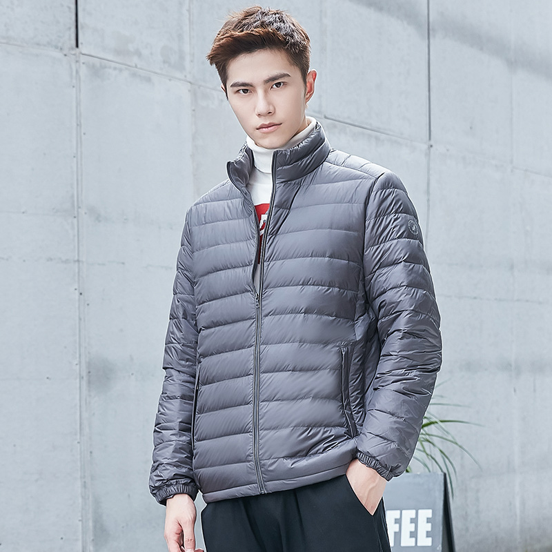 【反季清仓】冰洁短款冬季男士羽绒服 冰洁羽绒服