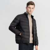 Мужской короткий утепленный пуховик для отдыха, куртка, коллекция 2022