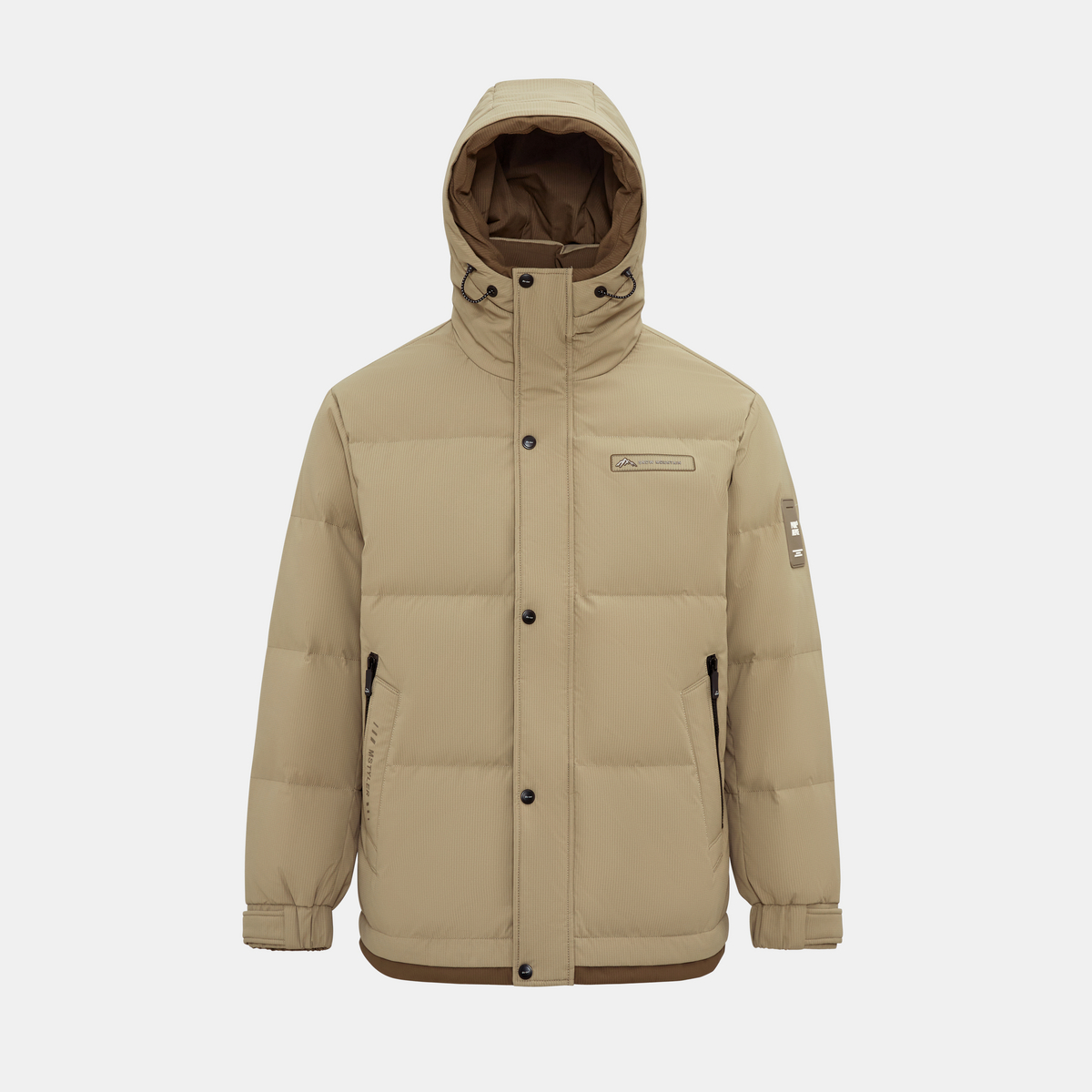 雪中飞2025春新款男士短款羽绒服加厚保暖商务休闲时尚百搭外套