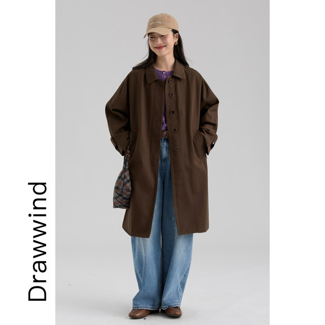 ເສື້ອກັນລົມຍາວ Drawwind Tencel