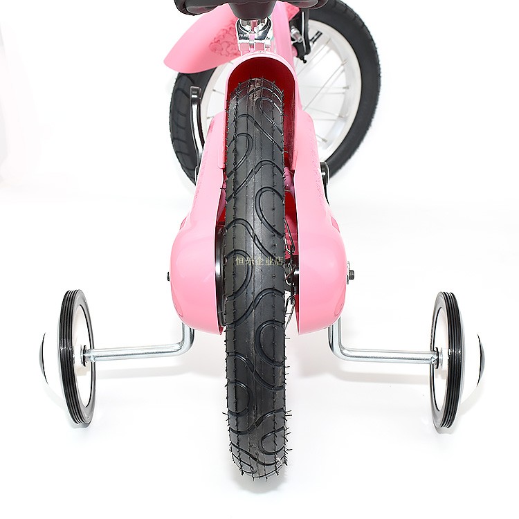迪卡侬儿童自行车辅助轮14寸迪卡侬童车边轮平衡轮侧轮学单车小轮