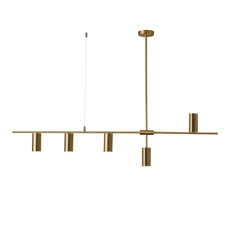 全铜餐厅吊灯北欧创意LED长条吧台酒店柜台极简轻奢网红艺术灯具,淘宝优惠券,粉丝福利购,淘宝优惠卷