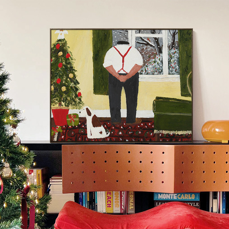 复古风客厅沙发背景墙装饰画卡通儿童房卧室床头挂画餐厅小众壁画,淘宝优惠券,粉丝福利购,淘宝优惠卷