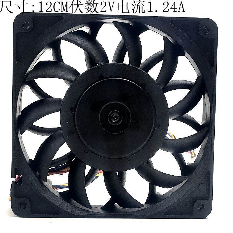 台达 FFB1212SH 12025 12V 1.24A 12CM暴力大风量机箱散热风扇-图1