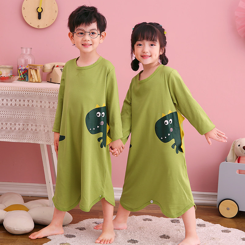 连体夏男童短袖中大童春秋季空调服 佰媛琪睡衣/家居服套装