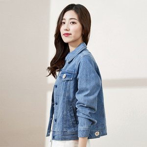 逸阳2020春装新款牛仔外套女韩版宽松牛仔衣显瘦短款百搭上衣4189