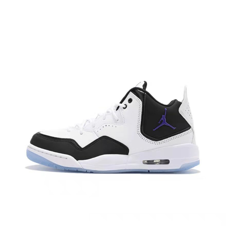 Nike Air Jordan Courtside23 AJ23小藤原浩黑白篮球鞋AR1000-100 - 图3