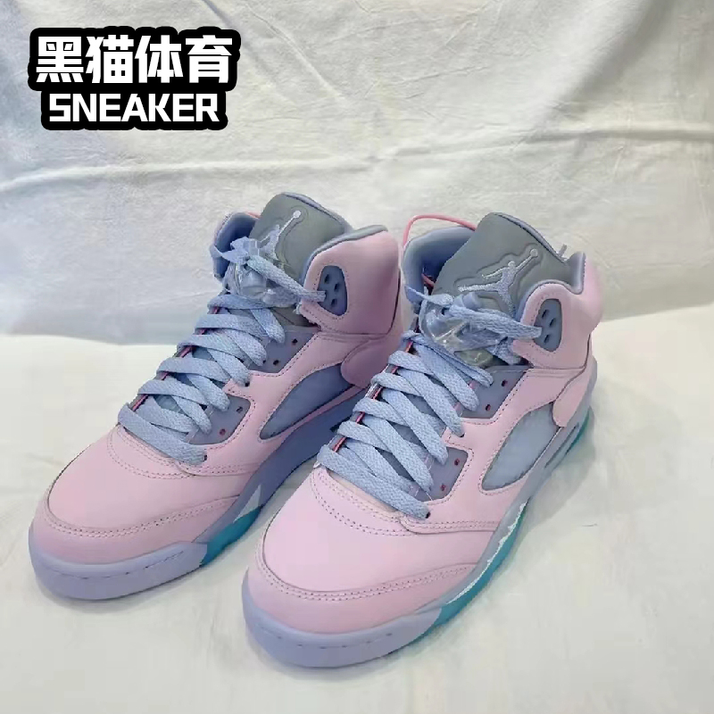 Nike Air Jordan5 Low AJ5复活节抹茶男女高帮篮球鞋DC7501-300-图1