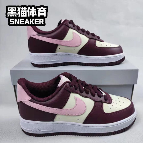 Nike Air Force 1 AF1 红白 男女低帮空军一号板鞋 FD9925-161 - 图1