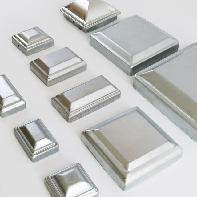 Easy installation, simple tube cap column iron accessories