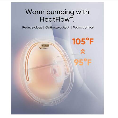 美国代购eufy Wearable Breast Pump S1 Pro可穿戴电动免提吸乳器 - 图0