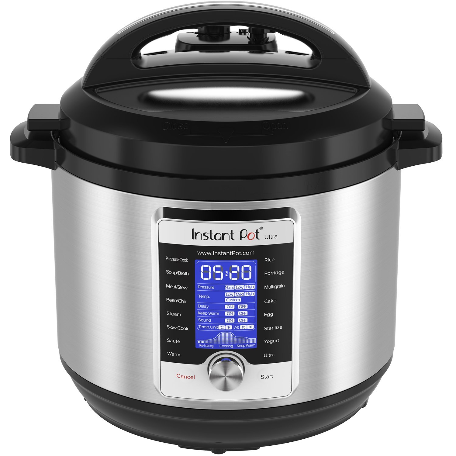 美国代购Instant Pot Ultra cooker 10合1多功能电饭煲高压锅110v