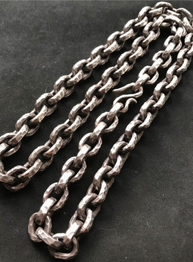 千银厚果qyhg原创10mm重金属项链