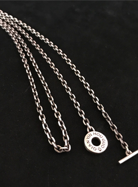 千银厚果3毫米太角链925男女