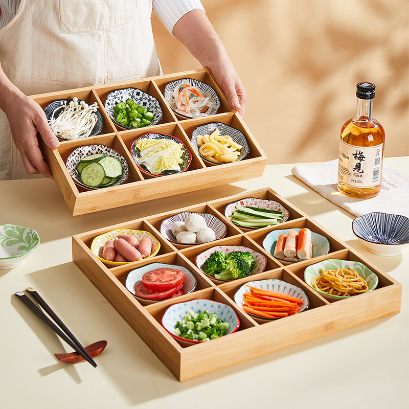 陶瓷分格酱油酱料碟家用调味碟创意日式点心小吃小菜碟子调料碗,淘宝优惠券,粉丝福利购,淘宝优惠卷