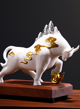 倒流陶瓷乔迁新居牛气冲天香炉