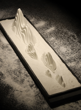 枯山水客厅玄关电视柜创意陶瓷