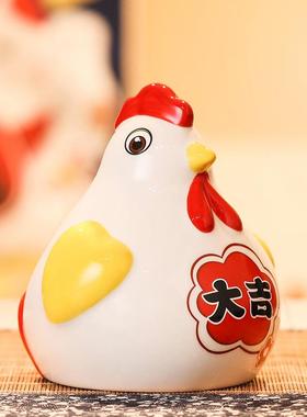 十二生肖存钱罐陶瓷儿童大容量