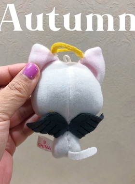 日单天使吸血猫公仔毛绒玩具玩偶挂件包包挂件