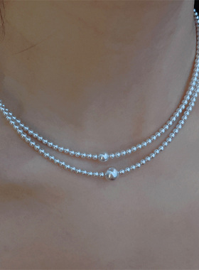 S家曼塔玫瑰粉珍珠手链女气质高级小众百搭弹力复古手饰手环