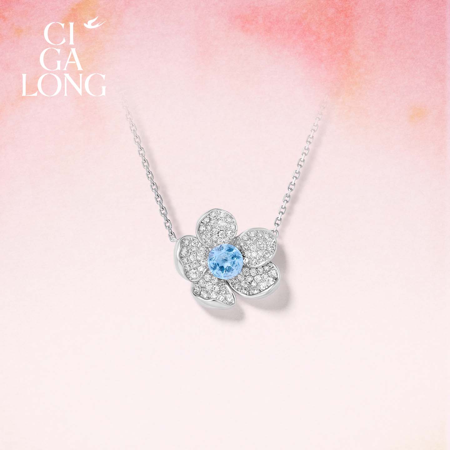 CIGALONG Long Zijia small hairpin earrings