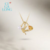 CIGALONG Chasing Light Feiyan Citrine Necklace