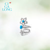 CIGALONG Windmill Jasmine Pearl Multi-Hoop Ring