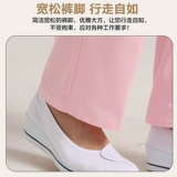 Униформа медсестры, белые рабочие штаны с поддержкой живота, эластичная талия