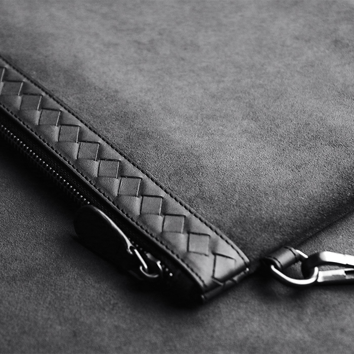 商务真皮男包手抓包翻毛皮收纳包 pym男士包袋