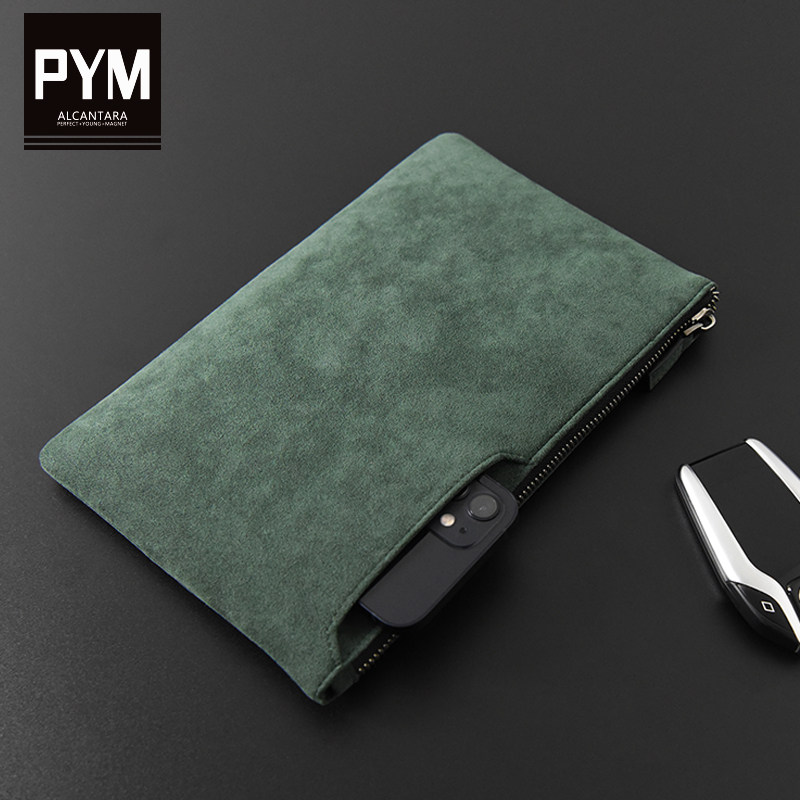 轻奢商务信封包真皮新款小号手拿包 pym男士包袋