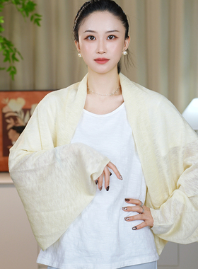 2026新款慵懒风针织开衫女披肩