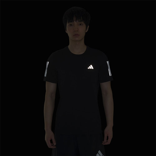 阿迪达斯男上衣速干跑步运动短袖T恤JF1475 JF1472 JF1474 JF1473 - 图2