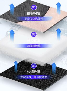 滑雪手套女冬季加绒加厚户外运动防泼水防滑可触屏保暖骑行手套男