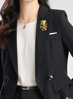 中国风生肖龙胸针胸花