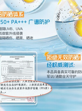 欧佩轻感隔离防晒霜防水防汗