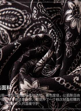 真丝羊毛印花方巾绑包装饰领巾