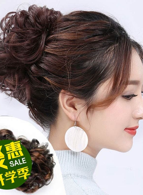 盘头发的发夹马尾夹后脑勺发卡夹子大抓夹假发女成人古风头饰发饰