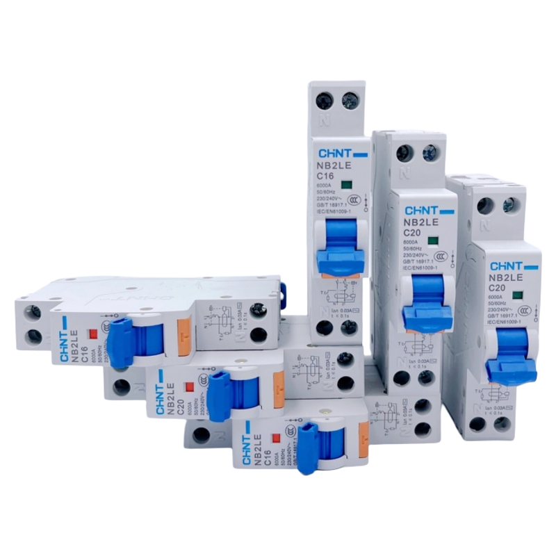 正泰NB2LE 1P+N 单体漏电断路器16A20A25A32A40A一体式漏电总闸AC - 图0