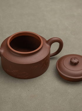 纯手工紫砂壶周志新作品