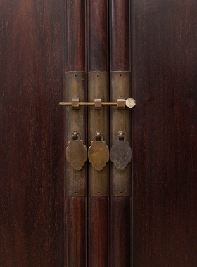 二十世纪红木圆角柜（一对）中式古典家具收藏真品红木柜子面条柜