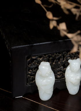 和和田玉天然新疆挂件