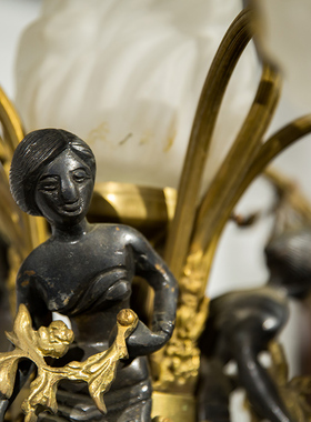 十九世纪花卉纹西洋欧式风挂件