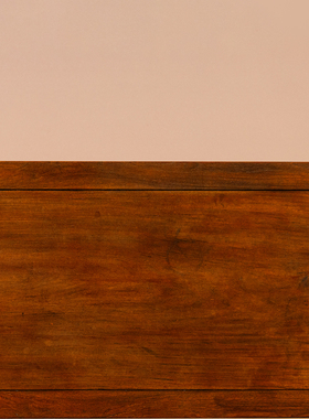 清代海南黄花梨四面平独板画桌