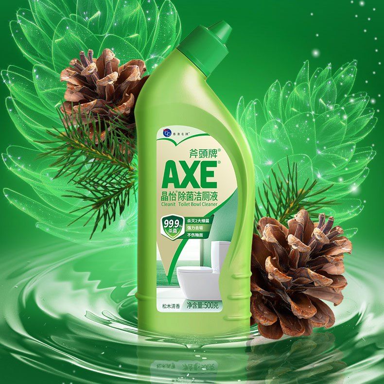 AXE/斧头牌马桶洁厕液卫生间强力清洁剂洁除菌除臭去垢去渍清香型