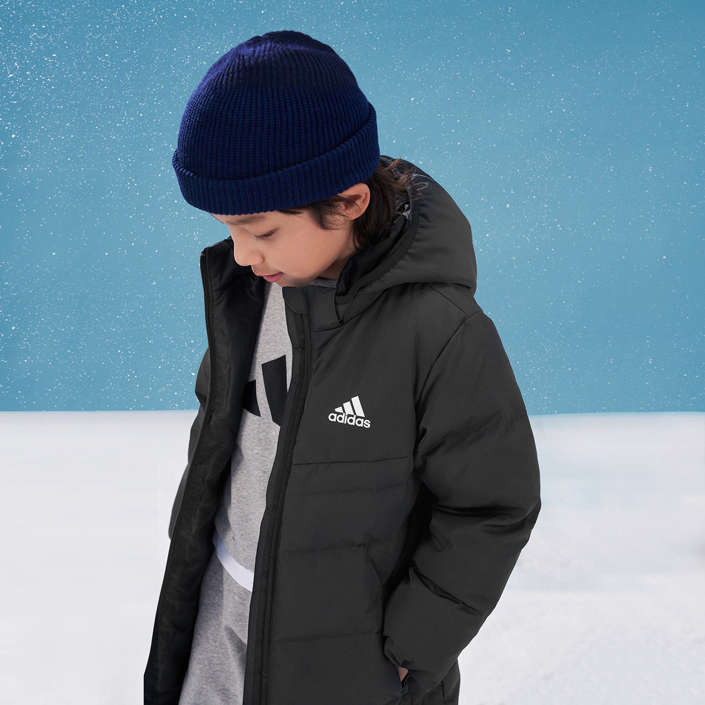 男女儿童保暖长款鸭绒羽绒服冬季adidas阿迪达斯轻运动,淘宝优惠券,粉丝福利购,淘宝优惠卷