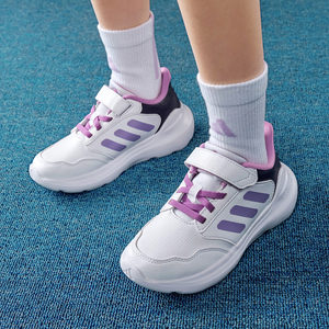 男女小童Tensaur Run 3.0 EL魔术贴运动鞋adidas阿迪达斯轻运动