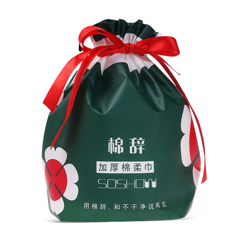 棉辞洗脸巾女一次性美容巾5卸妆棉 蓝漂六只小虎棉柔巾/洗脸巾