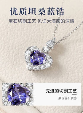 S纯银项链女款轻奢小众高